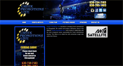 Desktop Screenshot of greekpromotionslive.com