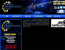Tablet Screenshot of greekpromotionslive.com